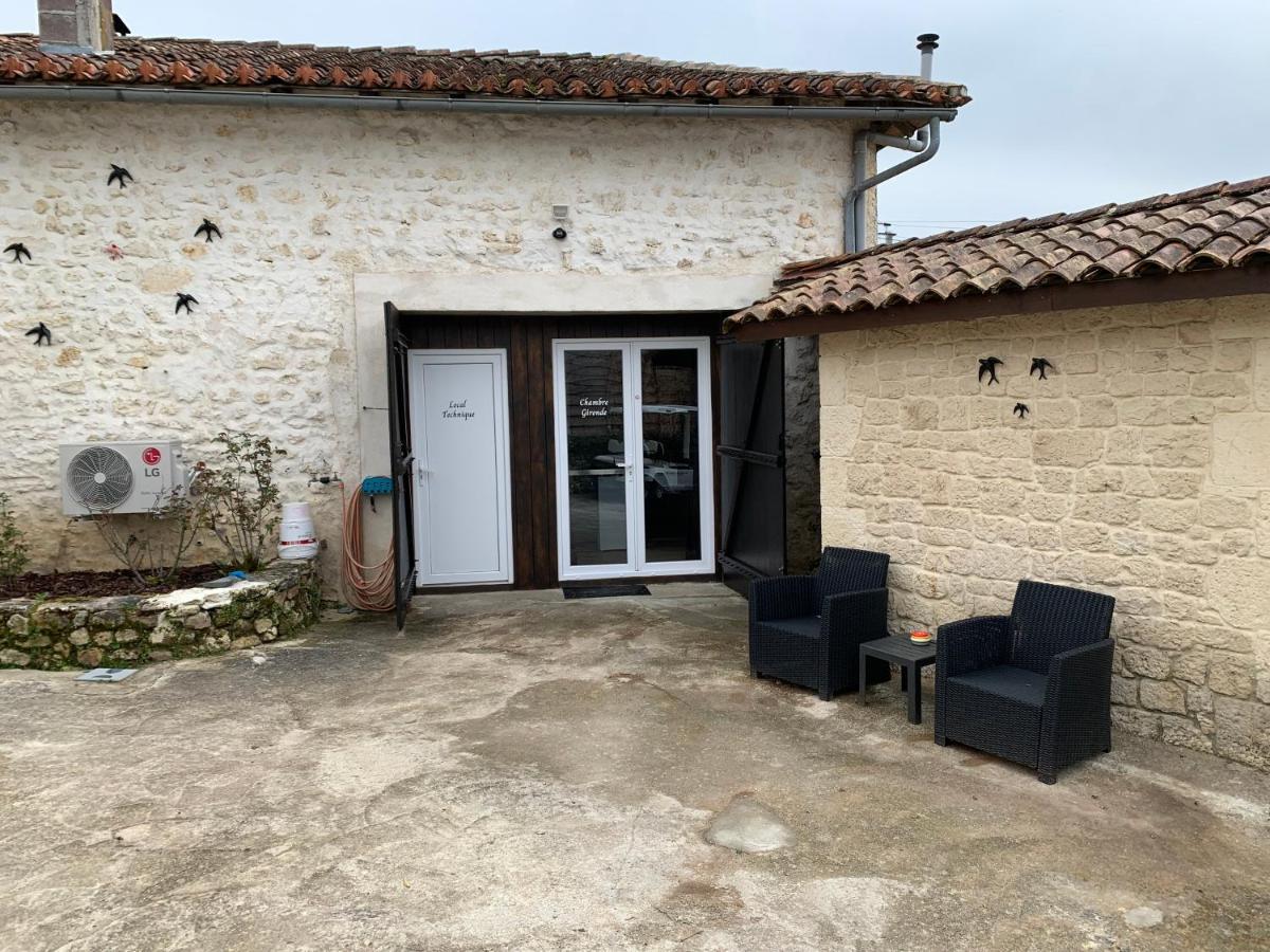 Chambre D'Hotes Naturiste Le Jardin Des Hirondelles Blanzaguet-Saint-Cybard Exterior foto